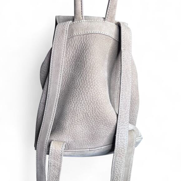 Coach Vintage Sonoma Nubuc Backpack 4938 Sand Khaki Tan Made in Italy 1996 - Picture 2 of 10